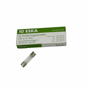 Feinsicherung 1,6 A Träge - 10 Stück pro packung