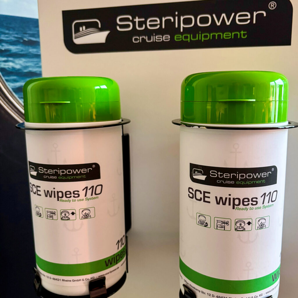SCE wipes 110 Desinfektionstücher