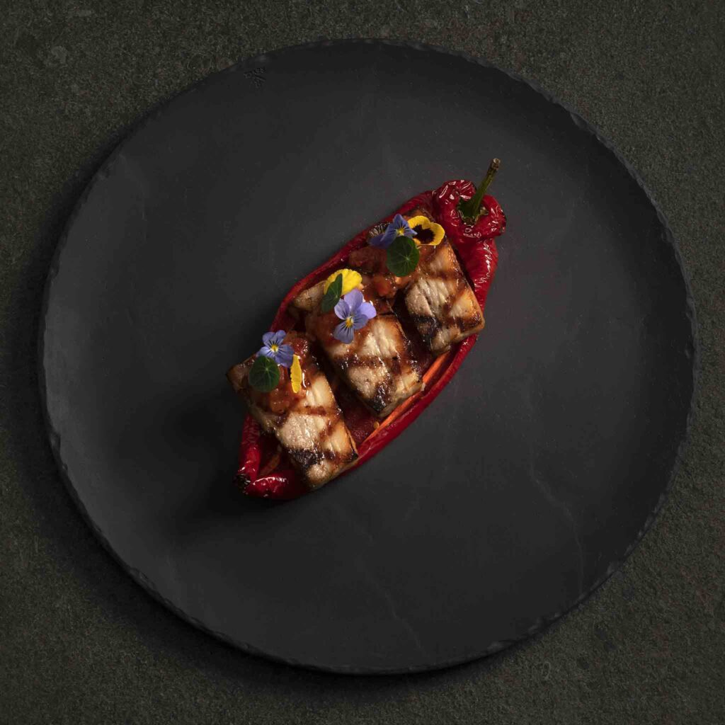 Gamarineerd buikspek chunky salsa Huegli